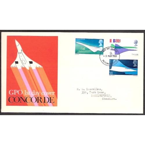 1969 Concorde. Filton,Bristol FDI cancel