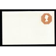 10p Orange. Size O. 95x145mm. 2 Phos Band. Space for Postcode on flap. H&B EP129