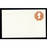 10p Orange. Size O. 95x145mm. 2 Phos Band. Space for Postcode on flap. H&B EP129