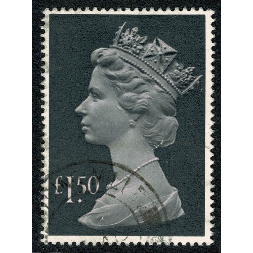 1986 1.50 pale mauve & grey-black. Fine Used single SG 1026e