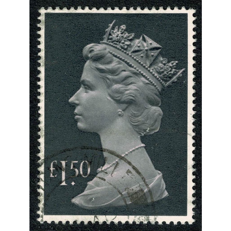 1986 1.50 pale mauve & grey-black. Fine Used single SG 1026e