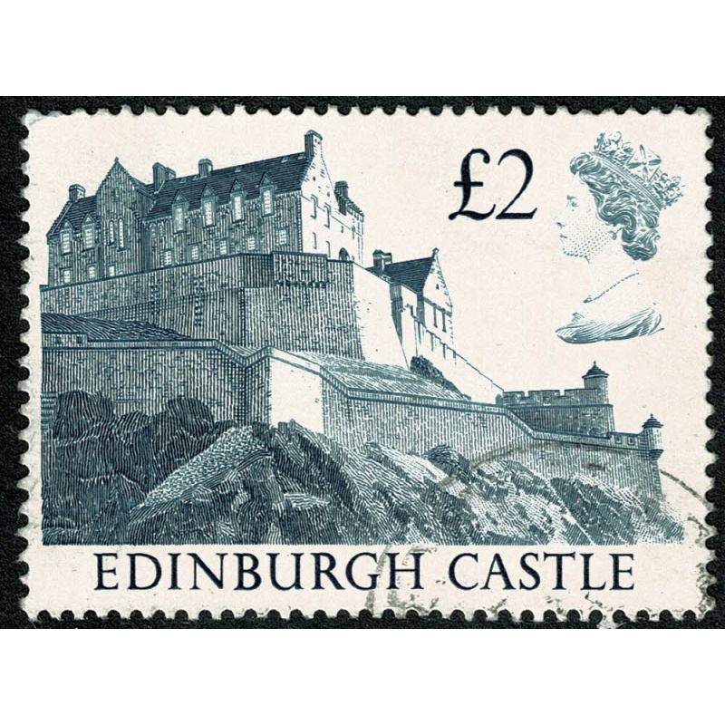 1988 Castle High values.  £2 Fine Used. SG 1412