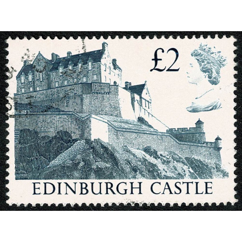 1988 Castle High values.  £2 Fine Used. SG 1412