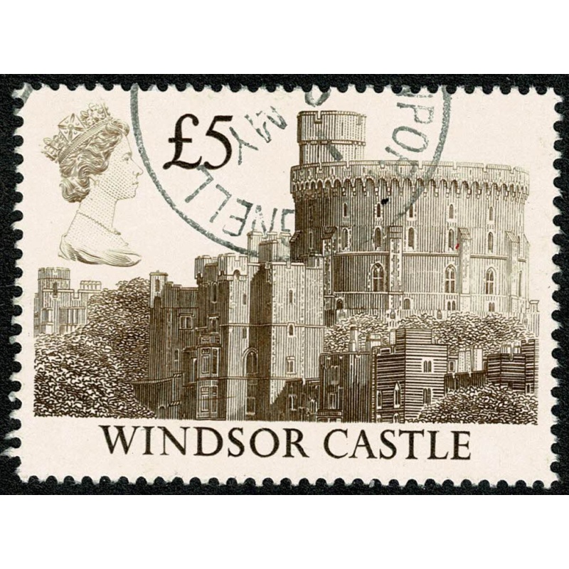 1988 Castle High values.  £5  Fine Used. SG 1413