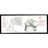 £1 Punch No.2  "Tenniel/Burgin".  DP174 Perf E3R SG FH24
