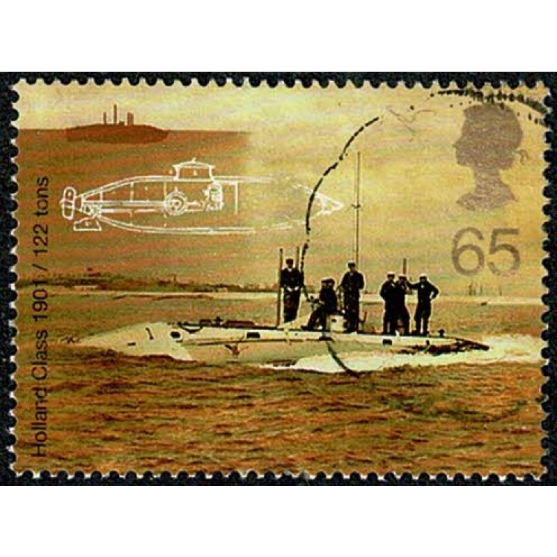2001 Submarine Service 65p. Very Fine Used single. SG 2205