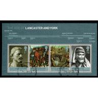 2008 The Age of Lacaster and York Miniature Sheet