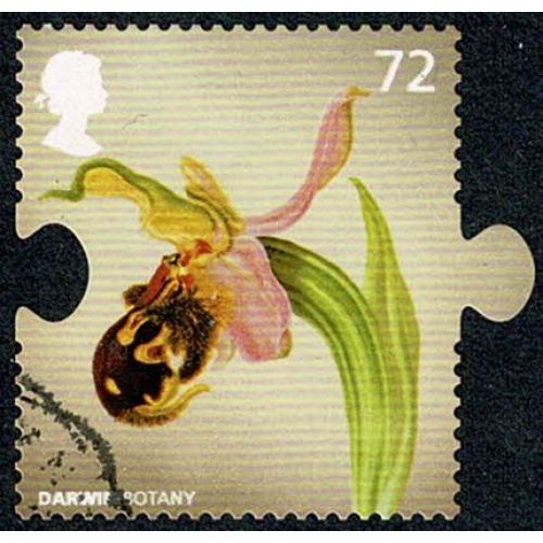 2009 Darwin Centenary 72p. Very Fine Used single. SG 2902