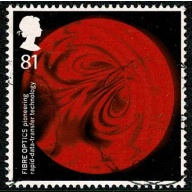 2015 Inventive Britain 81p Fibre Optics. Fine used. SG 3682