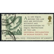 2015 Magna Carta £1.52 Universal Declaration.. Fine Used SG 3722
