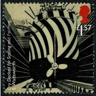 2017 WWI Centenary (4th issue).  £1.57  "Dry Docked..."very fine used. SG 3986