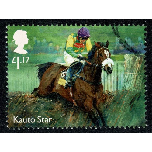 2017 Race Horse Legends. £1.17 "Kauto Star". Fine Used. SG 3943
