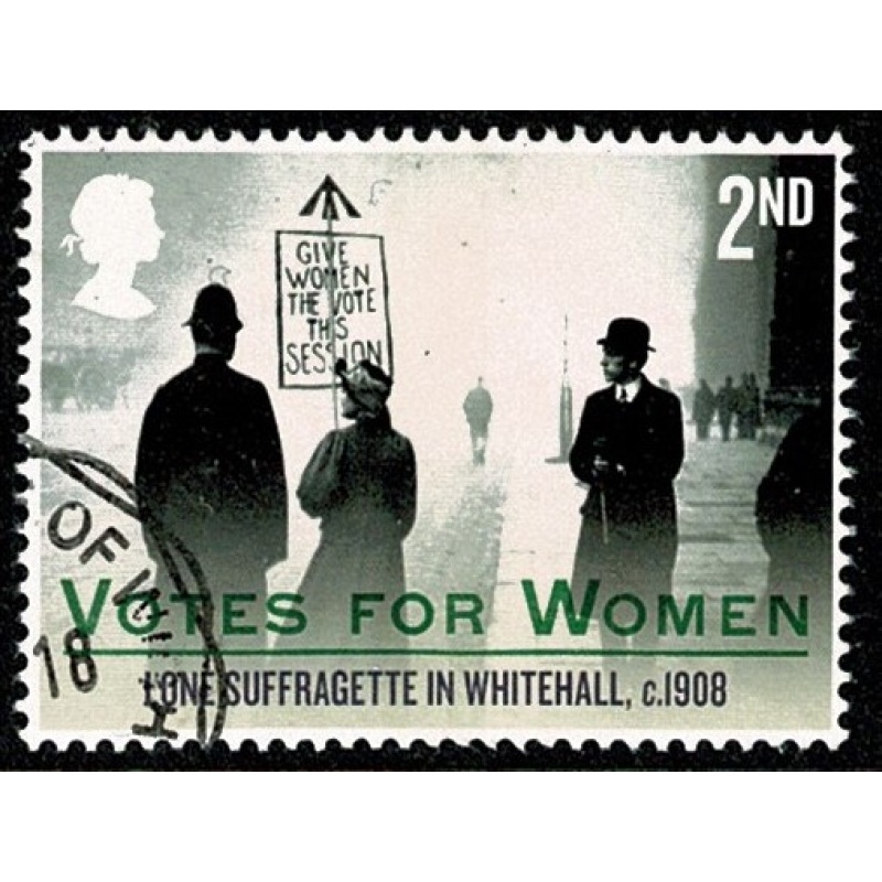 2018 Votes for Women. 2nd "Whitehall" Fine used . SG 4050