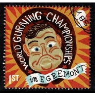 2019 Curious Customs. 1st "Gurning" Fine used. SG 4241