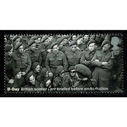 2019 D-Day. 1st "Embarkation" Fine used. SG 4230