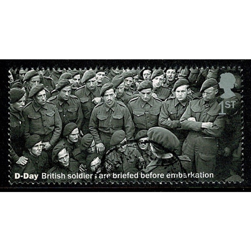 2019 D-Day. 1st "Embarkation" Fine used. SG 4230