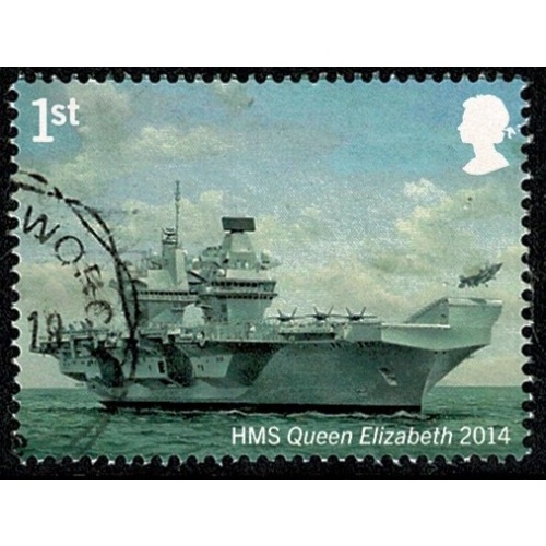 2019 Royal Navy Ships. 1st "HMS Queen Elizabeth" Fine used. SG 4265