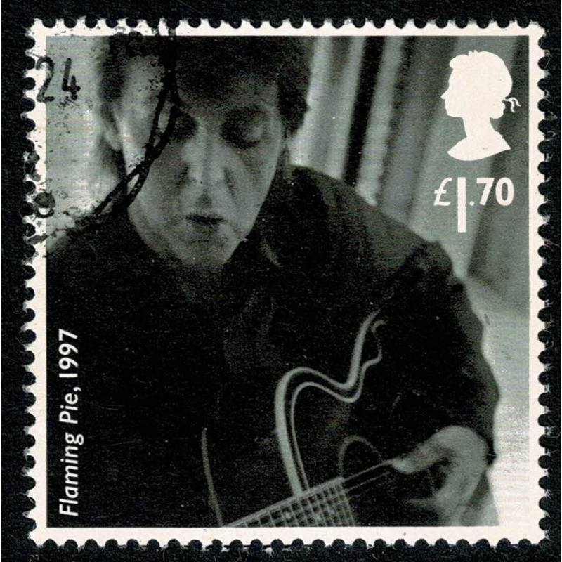 2021 Paul McCartney £1.70 Perf 14½ ex Miniature Sheet / PB booklet. SG 4531