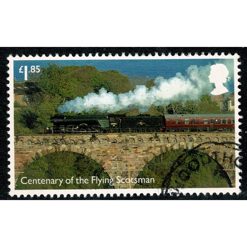 2023 Centenary of The Flying Scotsman. £1.185 "The Cathedrals Express". Fine Used. SG 4788