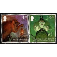 2023 Discworld £1 se-tenant pair. Fine Used. SG 5055/5056