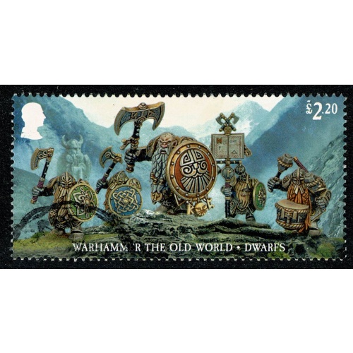 2023 Warhammer. £2.20 "Dwarfs". Fine Used. SG 5035
