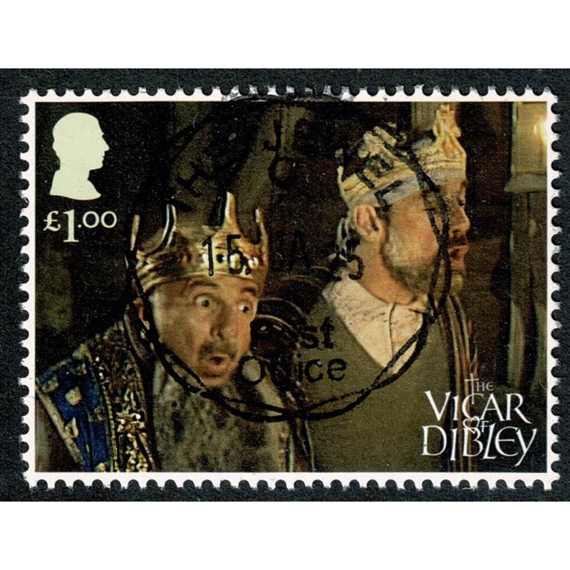 2025 Vicar of Dibley £1.00 "Frank & Owen". Fine Used. SG 5263