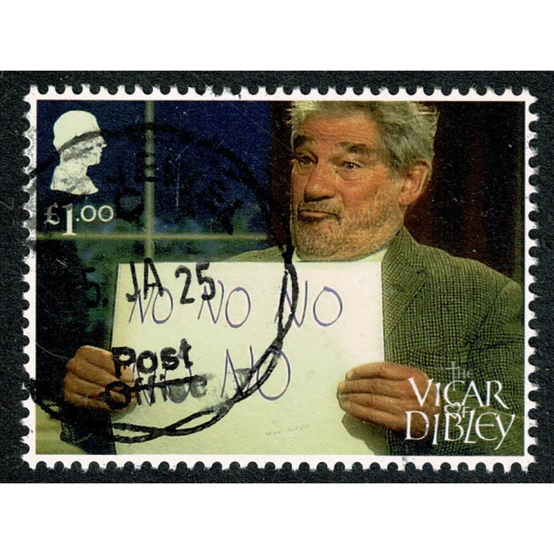 2025 Vicar of Dibley £1.00 "Jim". Fine Used. SG 5264