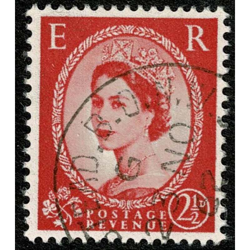 2½d carmine T II. Fine used. SG 574