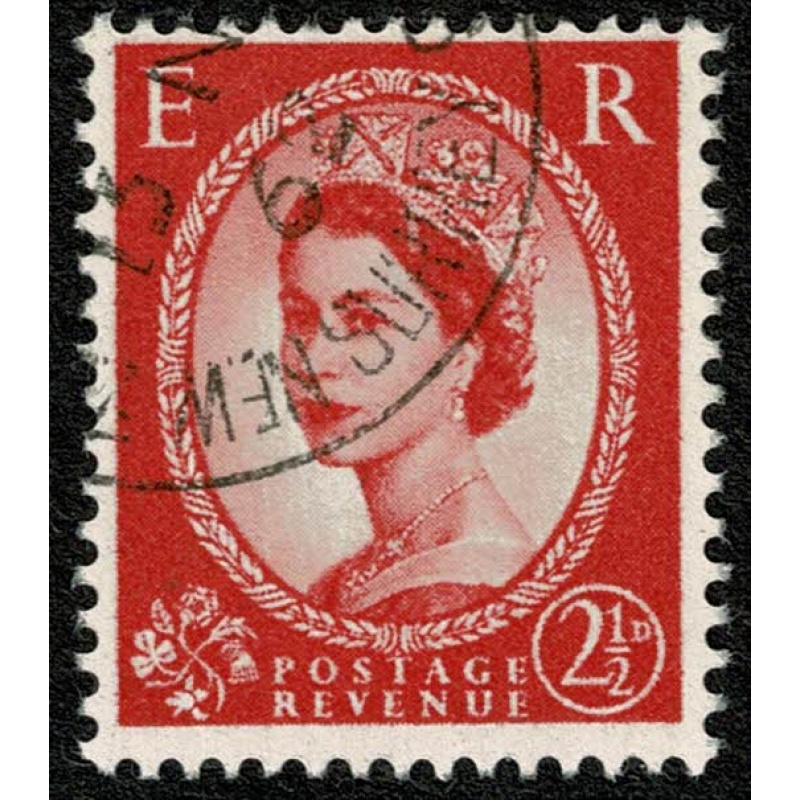 2½d carmine T II. Fine used. SG 574