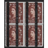 2d red brown. Edwards Crown. Training School Bar Overprints