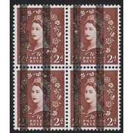 2d  light red brown. Edwards Crown. Training School Bar Overprints