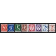 1958 Graphite Line issue. Wmk Multiple Crowns. Mounted mint Set