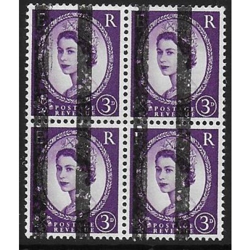 3d lilac. Edwards Crown. Training School Bar Overprints