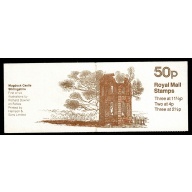 50p Follies No.1 "Mugdock Castle". DP49 (11½p at left)  Perf E1. SG FB17