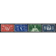 1953 Coronation. Set of 4 values. Fine Used SG 532-535.