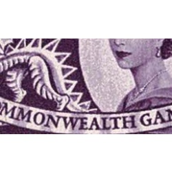 1958 Games "white flaw on dragon&#039;s tail" minor constant variety.