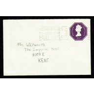 5½p Purple. Size O. 95x145mm. 1 Phos Band. Stamp 30.5mm high. Used. H&B EP113a