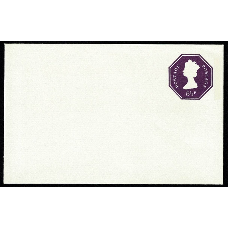 5½p Purple. Size O. 95x145mm. 1 Phos Band. Stamp 30.5mm high. H&B EP113a