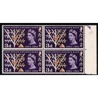1961 POSB 3d Timson. Listed minor constant flaw "brown spot on Squirrel's neck" SG 624A var