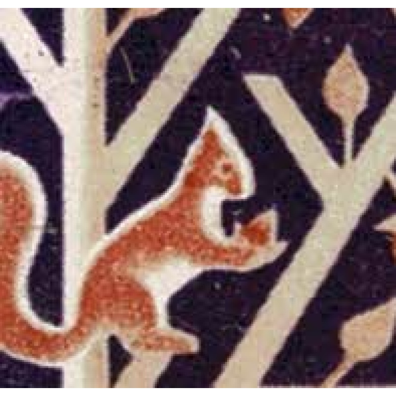 1961 POSB 3d Timson. Listed minor constant flaw "brown spot on Squirrel's neck" SG 624A var