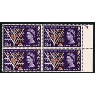 1961 POSB 3d (Timson) Perf Thru right margin. SG 624AEb