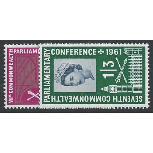 1961 Parliamentary Conference. SG 629-630