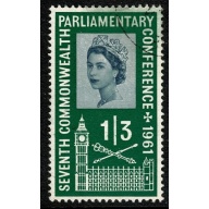 1961 7th Commonwealth Parliamentary Conference. 1/3 Fine Used SG 630.