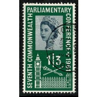 1961 7th Commonwealth Parliamentary Conference. 1/3 Fine Used SG 630.