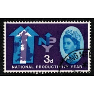 1962 N.P.Y. (ord). 3d. Fine Used single. SG 632