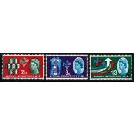 1962 N.P.Y. (ord). Fine Used set of 3 values SG 631-633