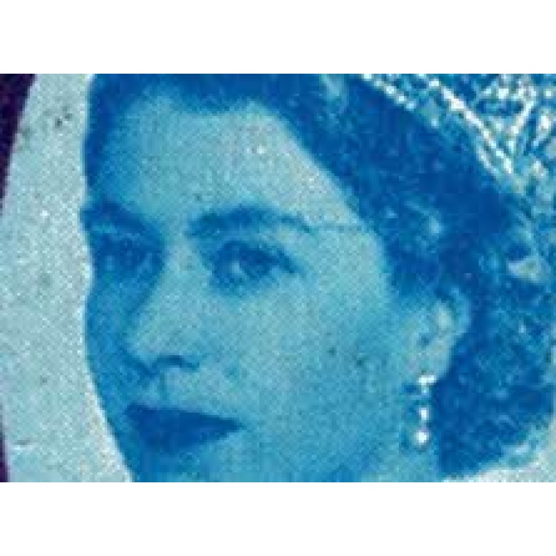 1962 NPY 3d (ord). Listed variety "Forehead line"" SG Spec. W27e