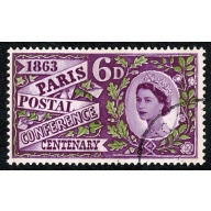 1963 Paris. (phos). Fine Used single. SG 636p