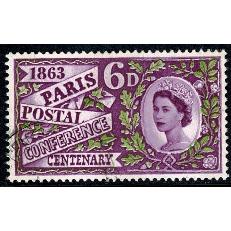 1963 Paris.(phos) Very fine used single. SG 636p