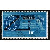 1963 COMPAC 1/6 (ord). Very Fine Used single. Cancelled on First Day of Issue. SG 645